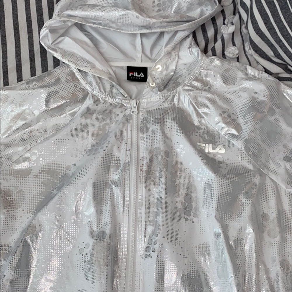 Fila reflective zip up